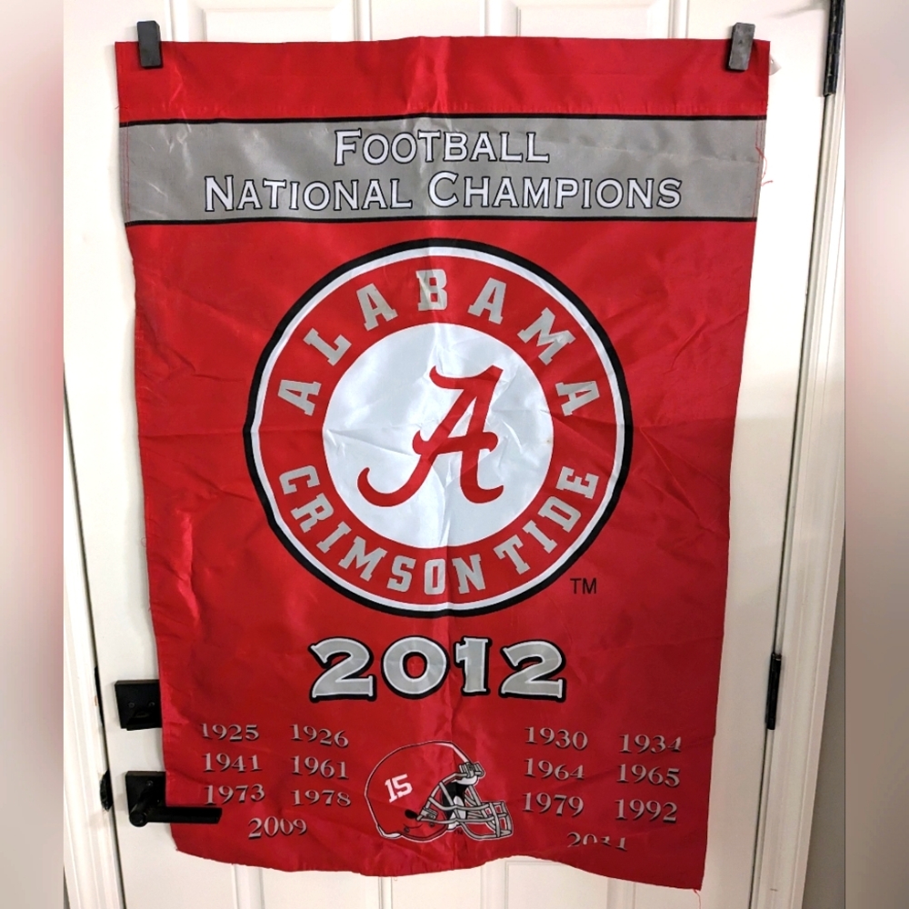 University of Alabama 2012 Championship Garden Flag